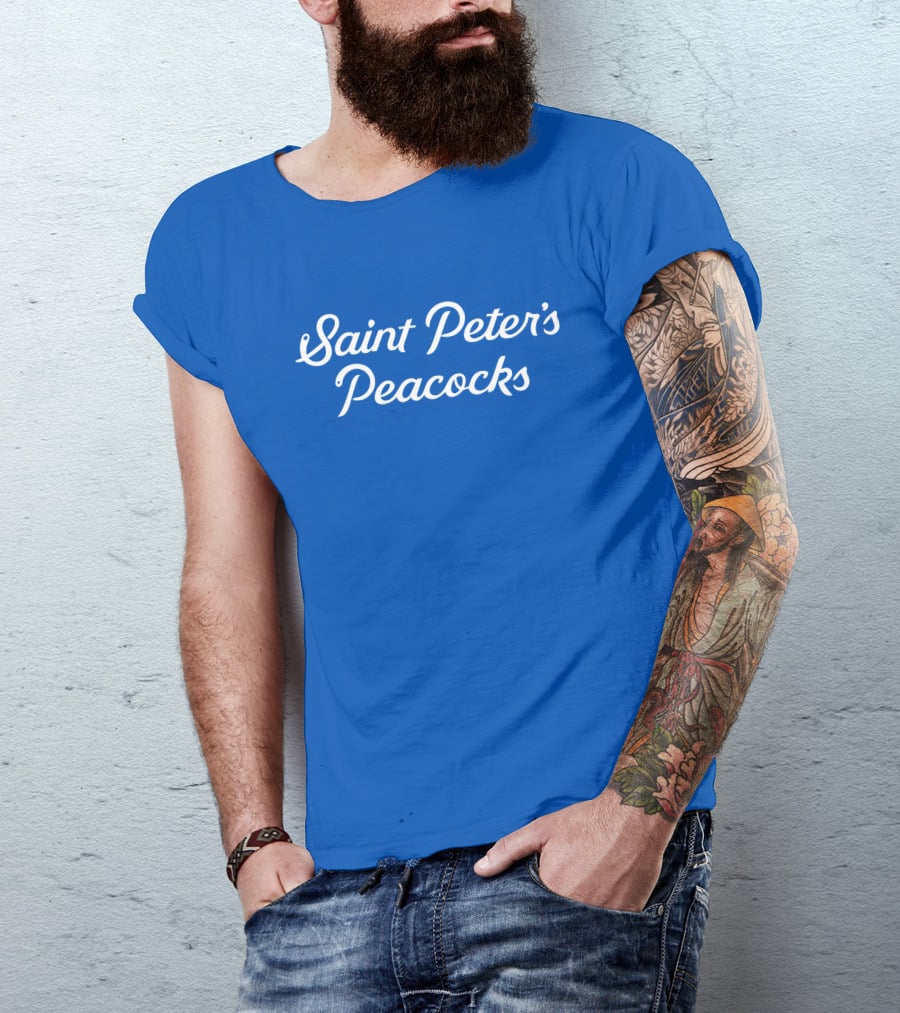 Saint Peter's Peacocks Basketball Homefield Apparel Merch T-Shirt