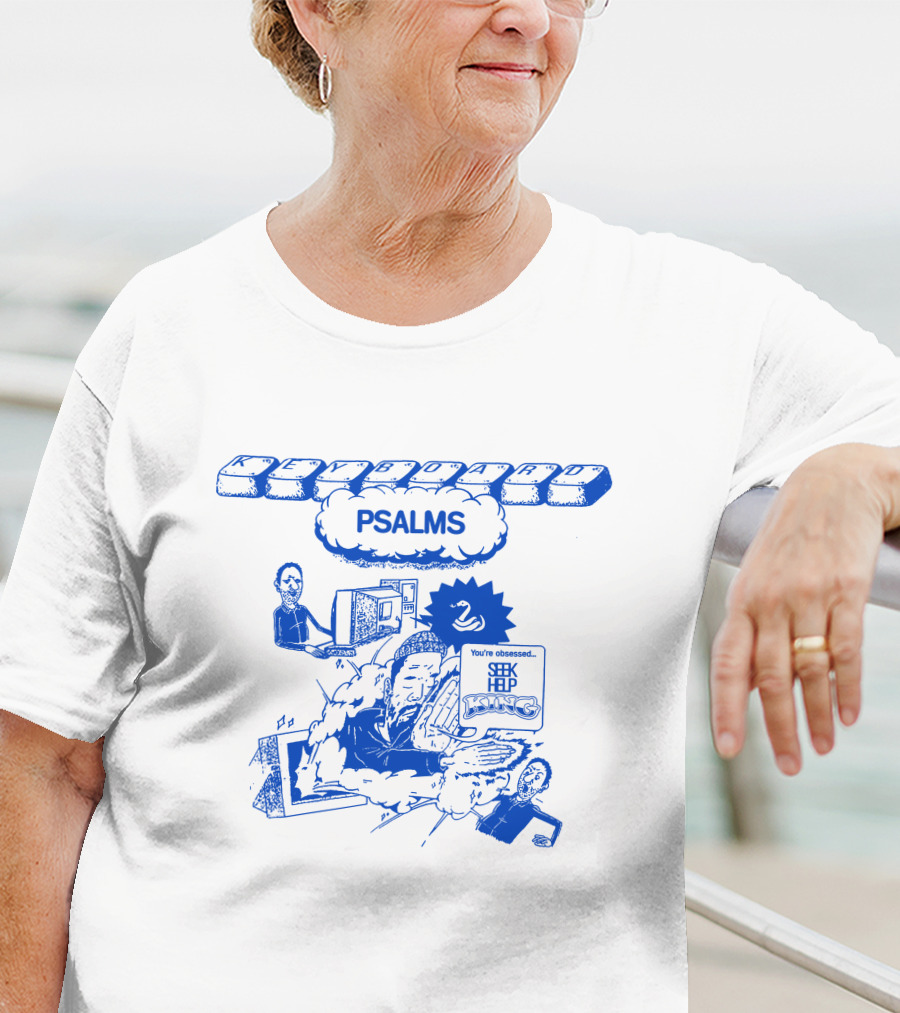 Keyboard Psalms You're Obsessed Merch Mina Kimes Scary Kittles T-Shirt