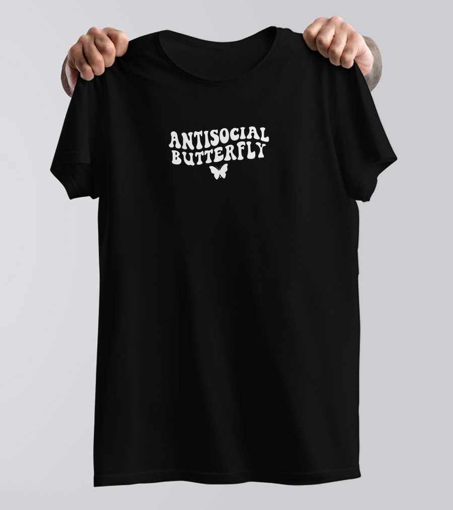 Andrea Russett Antisocial Butterfly With Butterfly T-Shirt