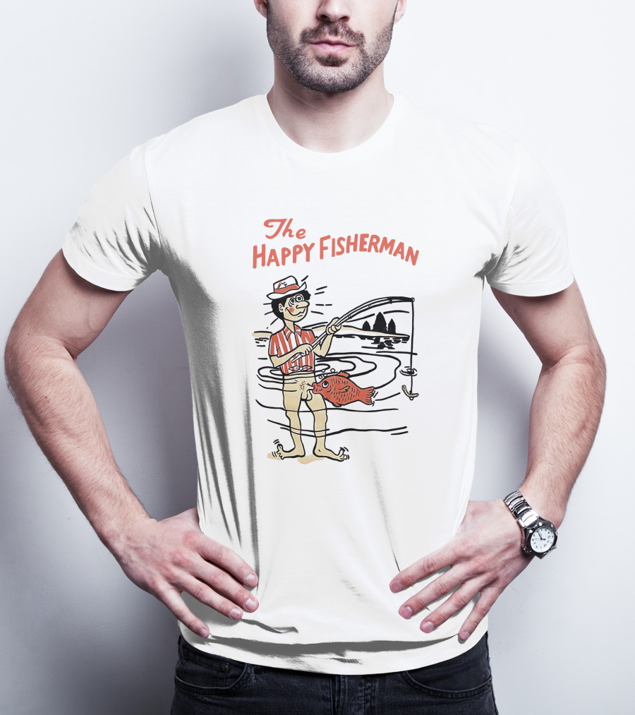 The Happy Fisherman T-Shirt