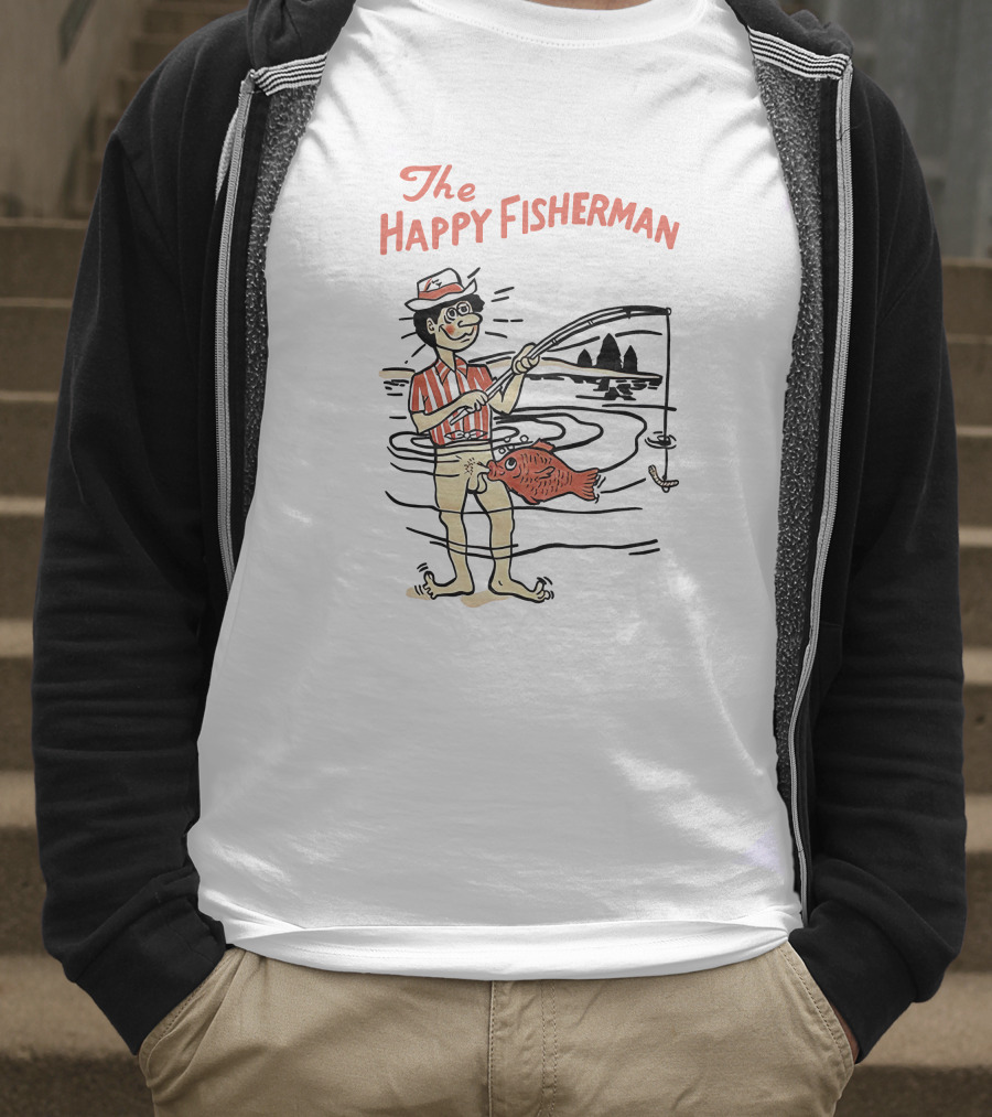 The Happy Fisherman T-Shirt