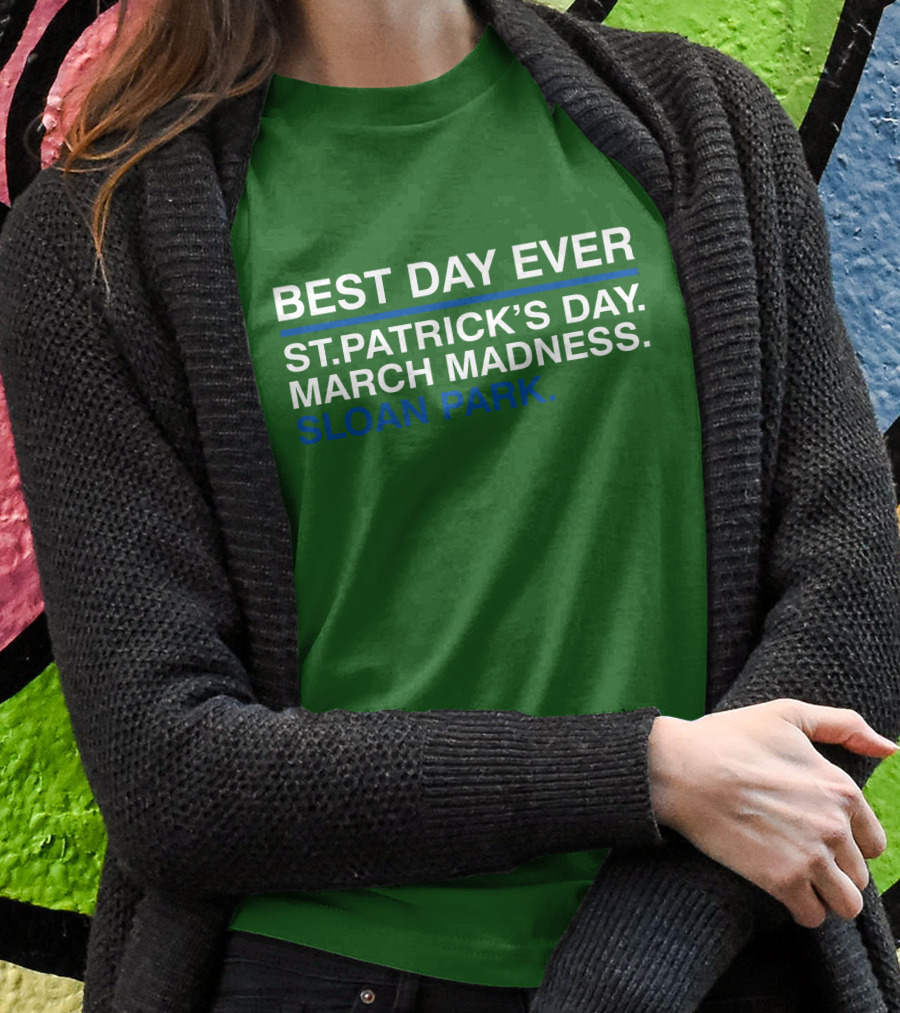 Seiya Suzuki Best Day Ever St. Patrick’s Day March Madness Sloan Park T-Shirt