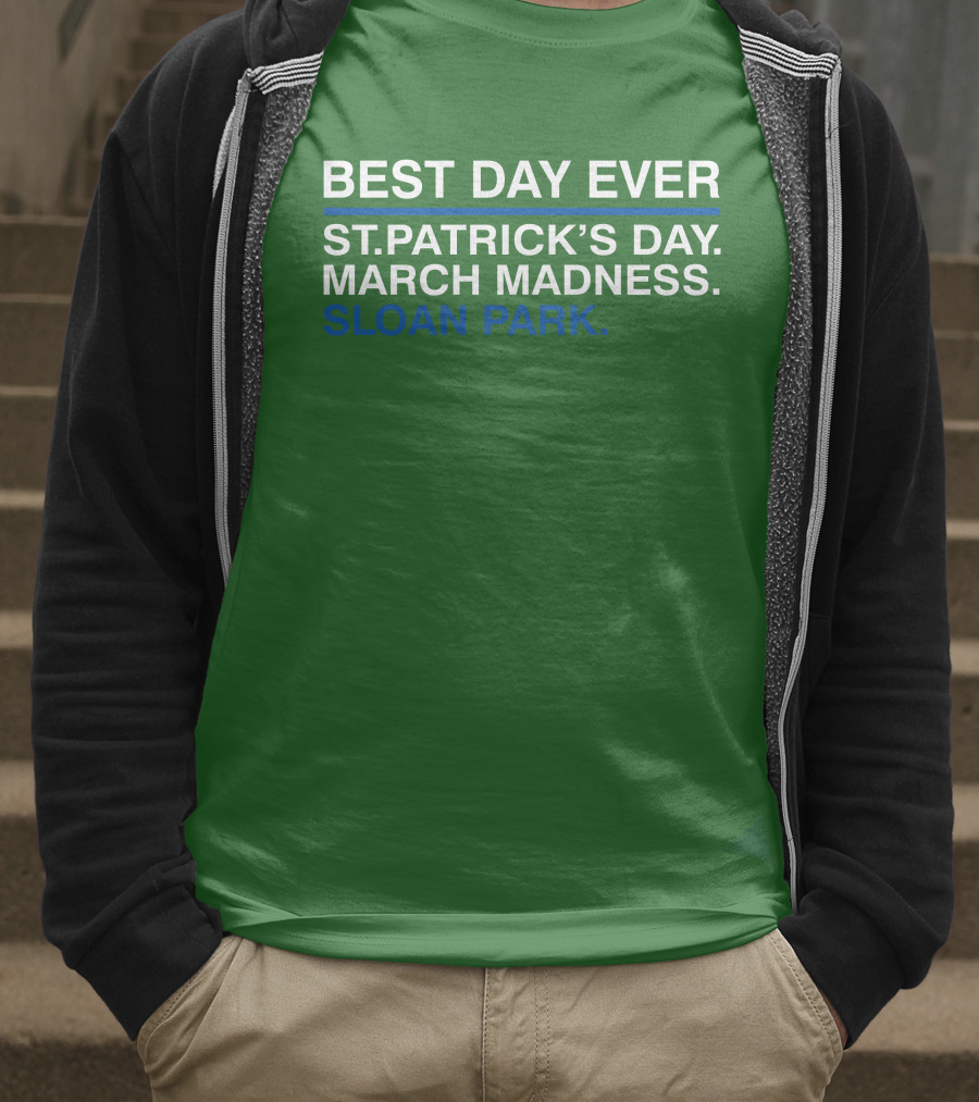 Seiya Suzuki Best Day Ever St. Patrick’s Day March Madness Sloan Park T-Shirt