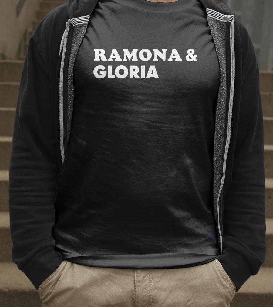 Saturday Night Live Ramona And Gloria Black Text Direct T-Shirt