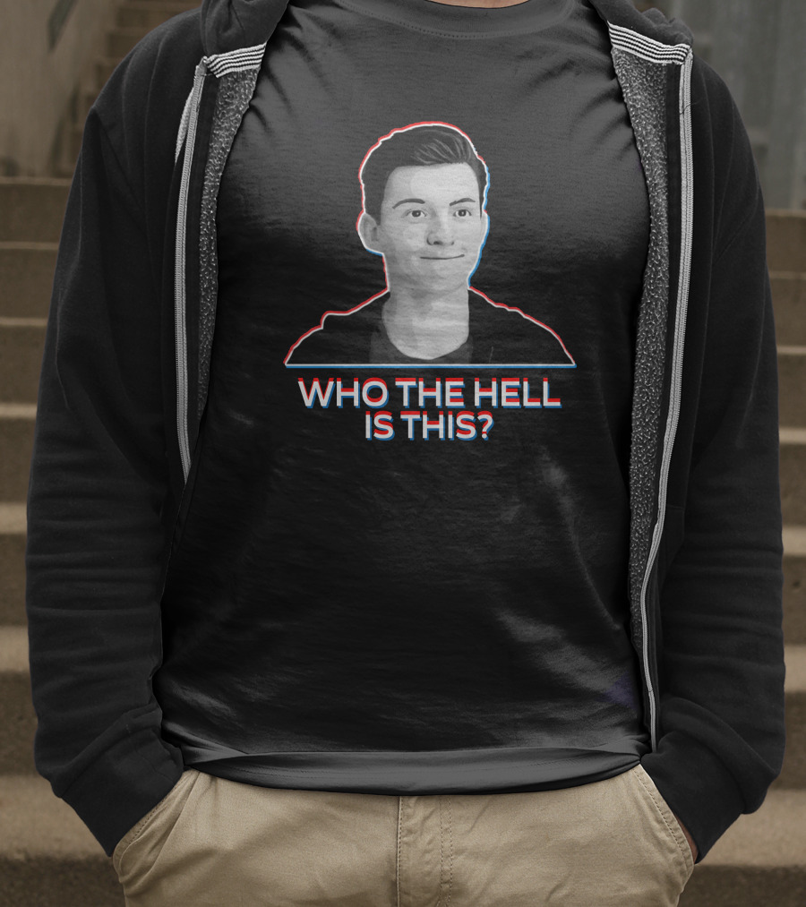 Who The Hell Is This 3D Effect T-Shirt