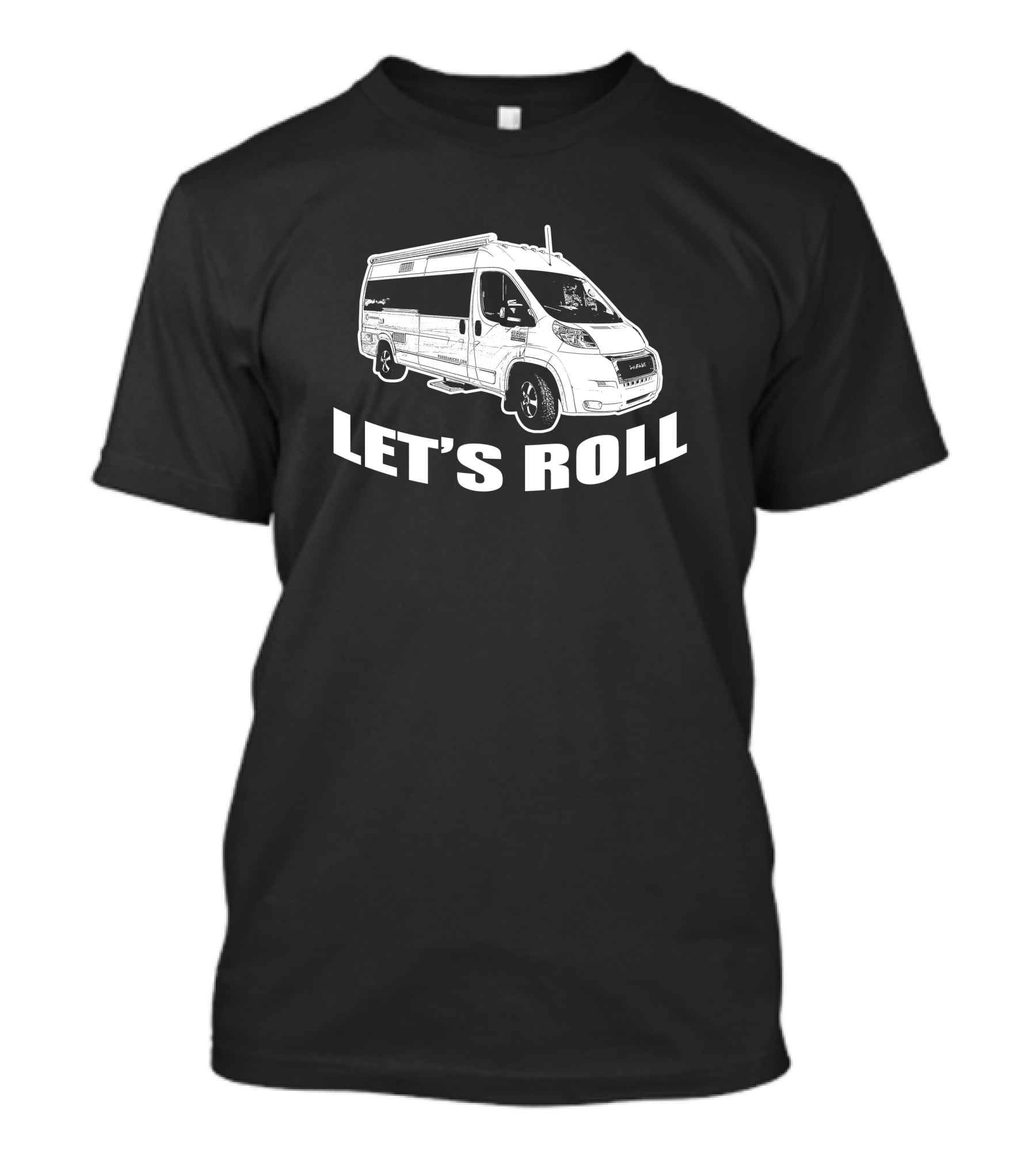 LET'S ROLL PANORAMIC RV T-Shirt