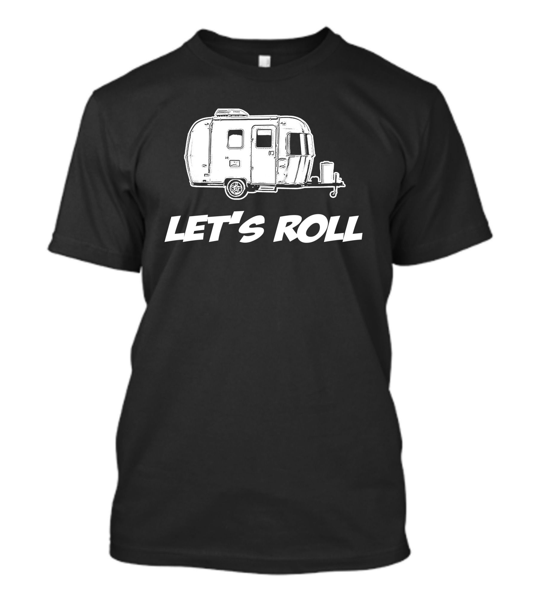Let's Roll Airstream Bambi Camping Adventure T-Shirt