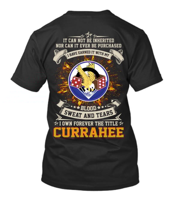 506th Parachute Infantry Regiment Currahee Blood Sweat And Tears Forever T-Shirt