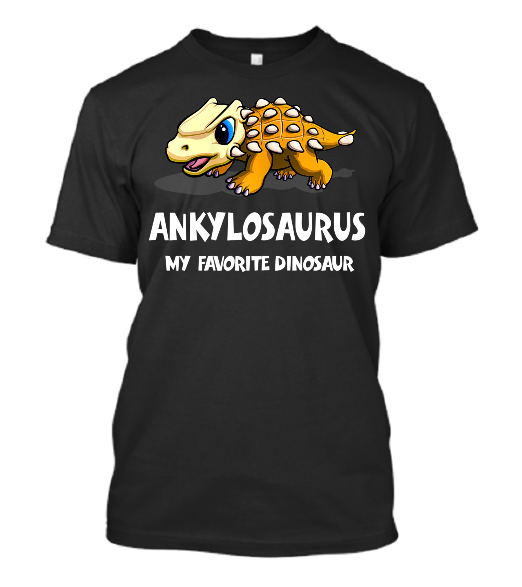 ANKYLOSAURUS MY FAVORITE DINOSAUR Cute Cartoon T-Shirt
