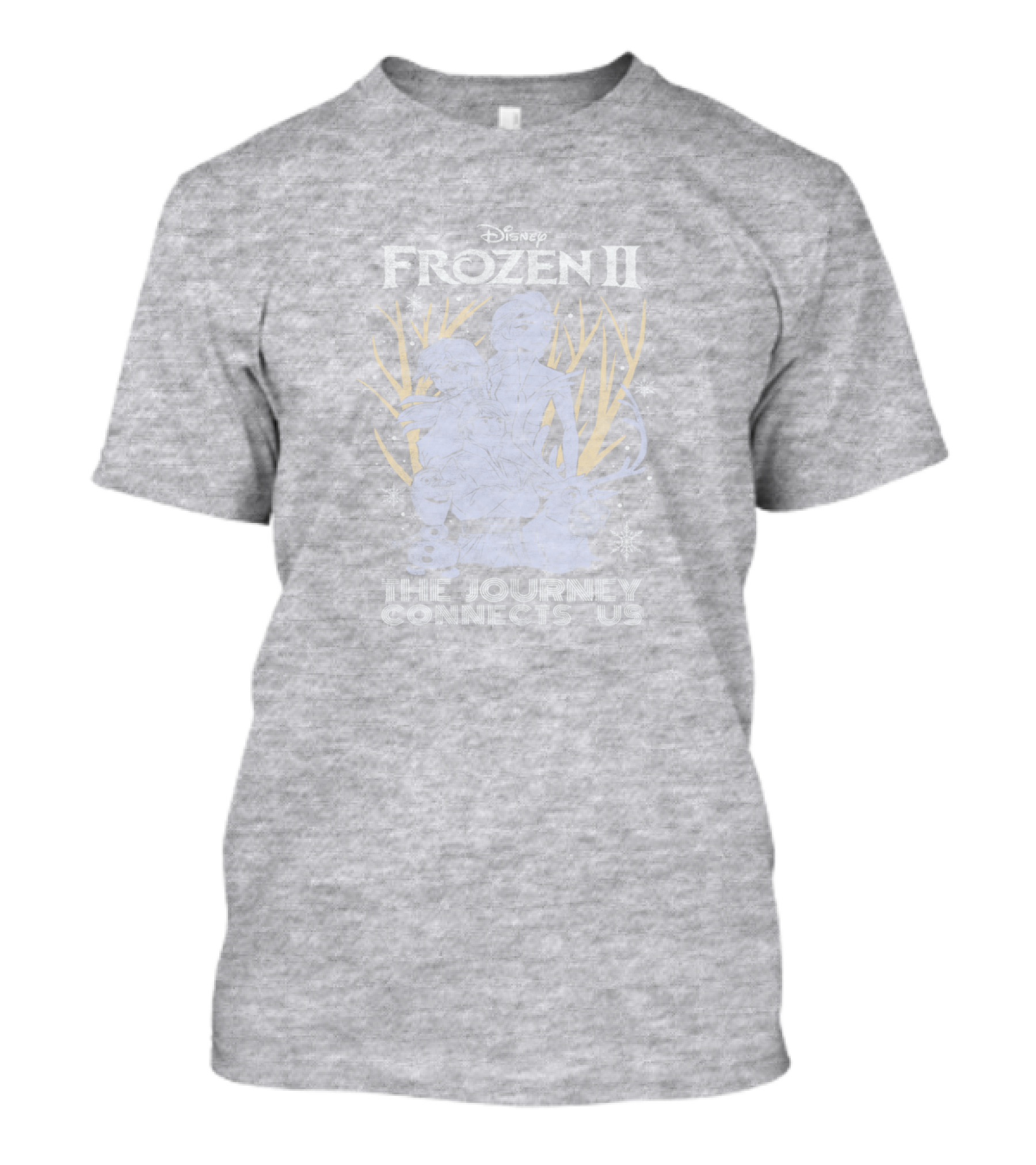Disney Frozen 2 The Journey Connects Us Group Shot T-Shirt