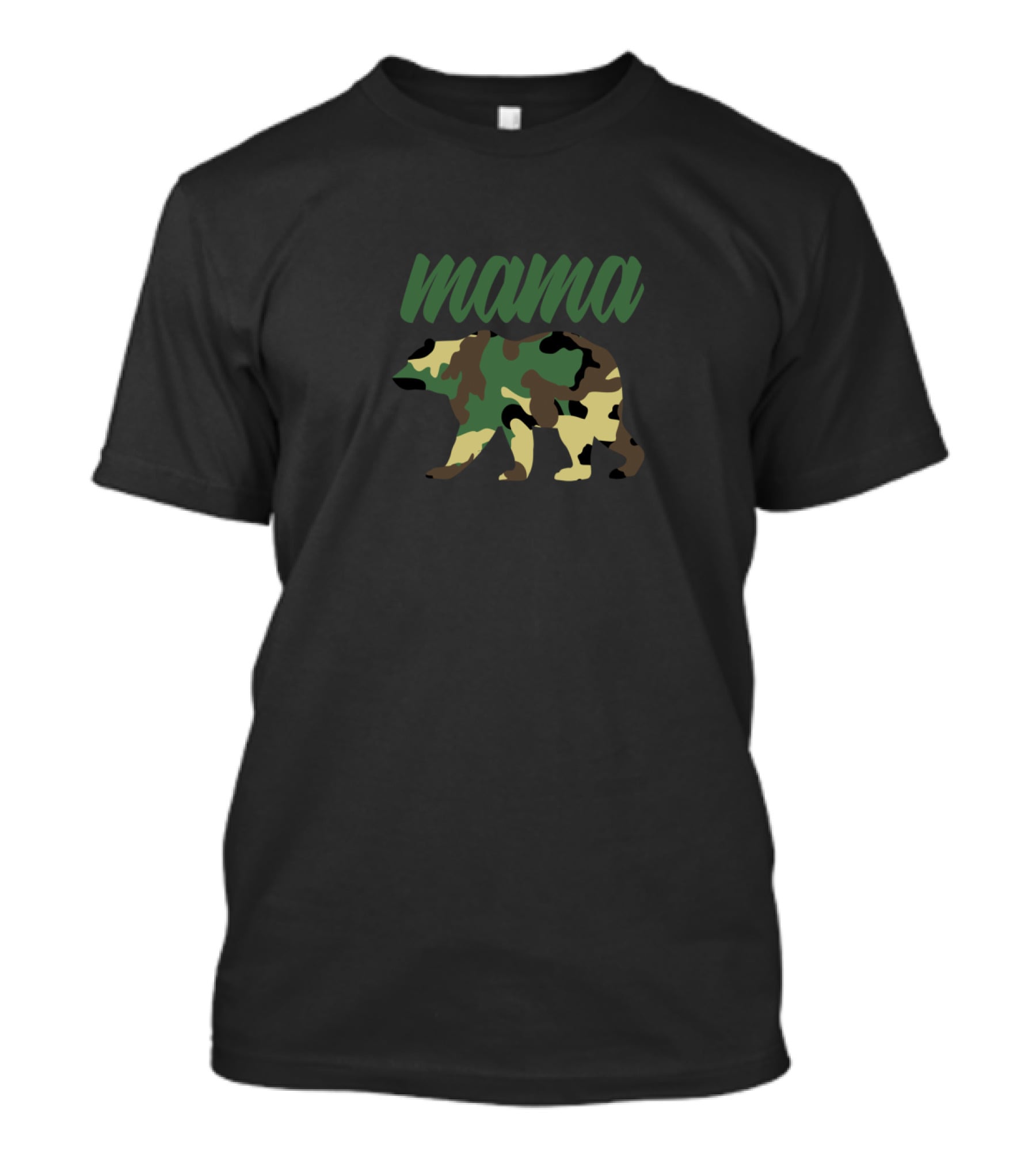 Mama Bear Camo Mama T-Shirt