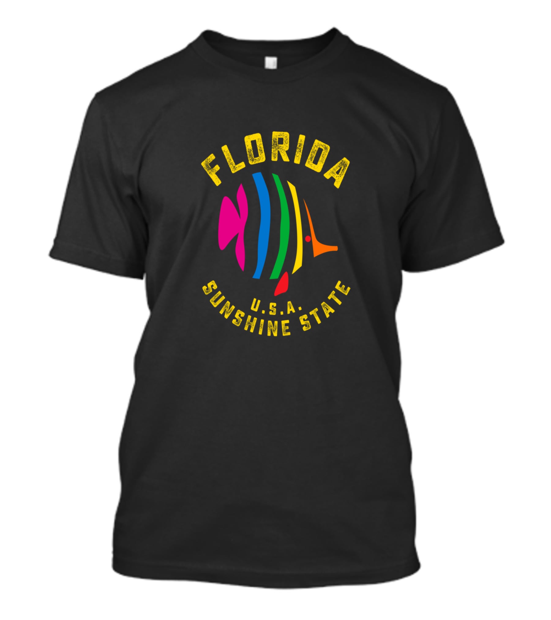 Florida U.S.A. Sunshine State Fish T-Shirt
