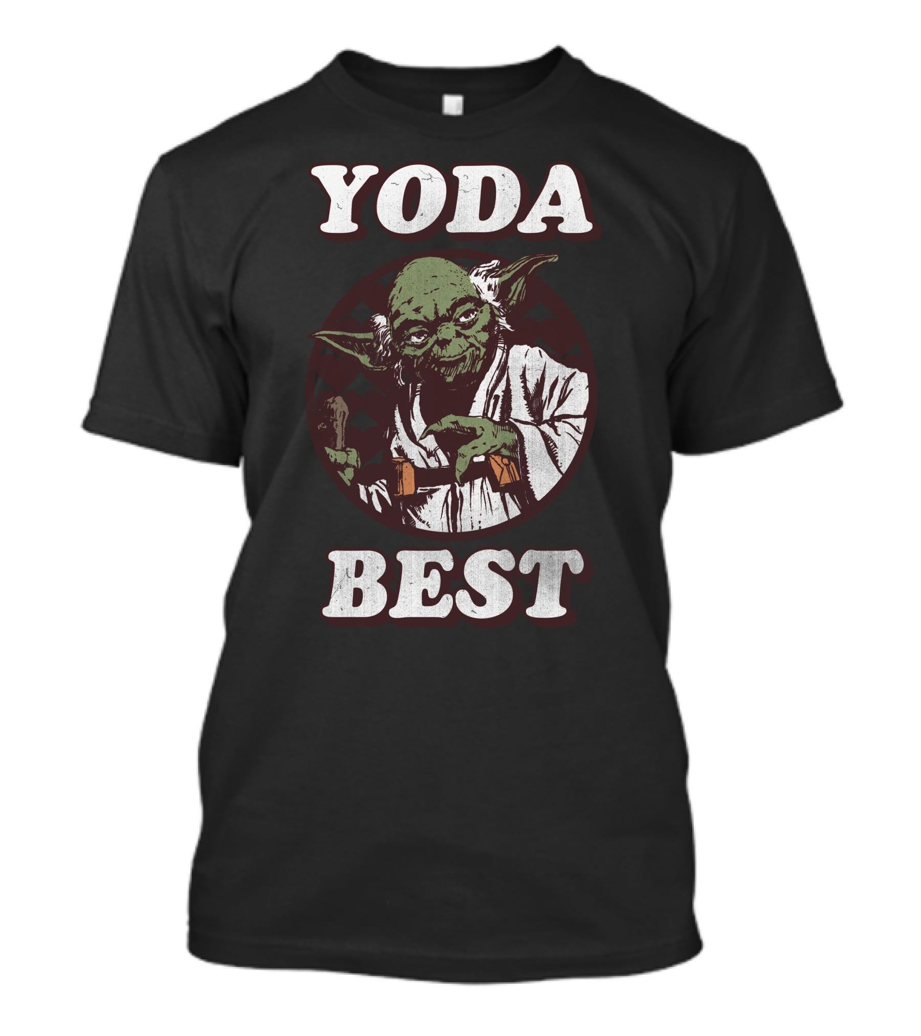 Star Wars Yoda Best Vintage Valentine's Yoda Jedi Master T-Shirt