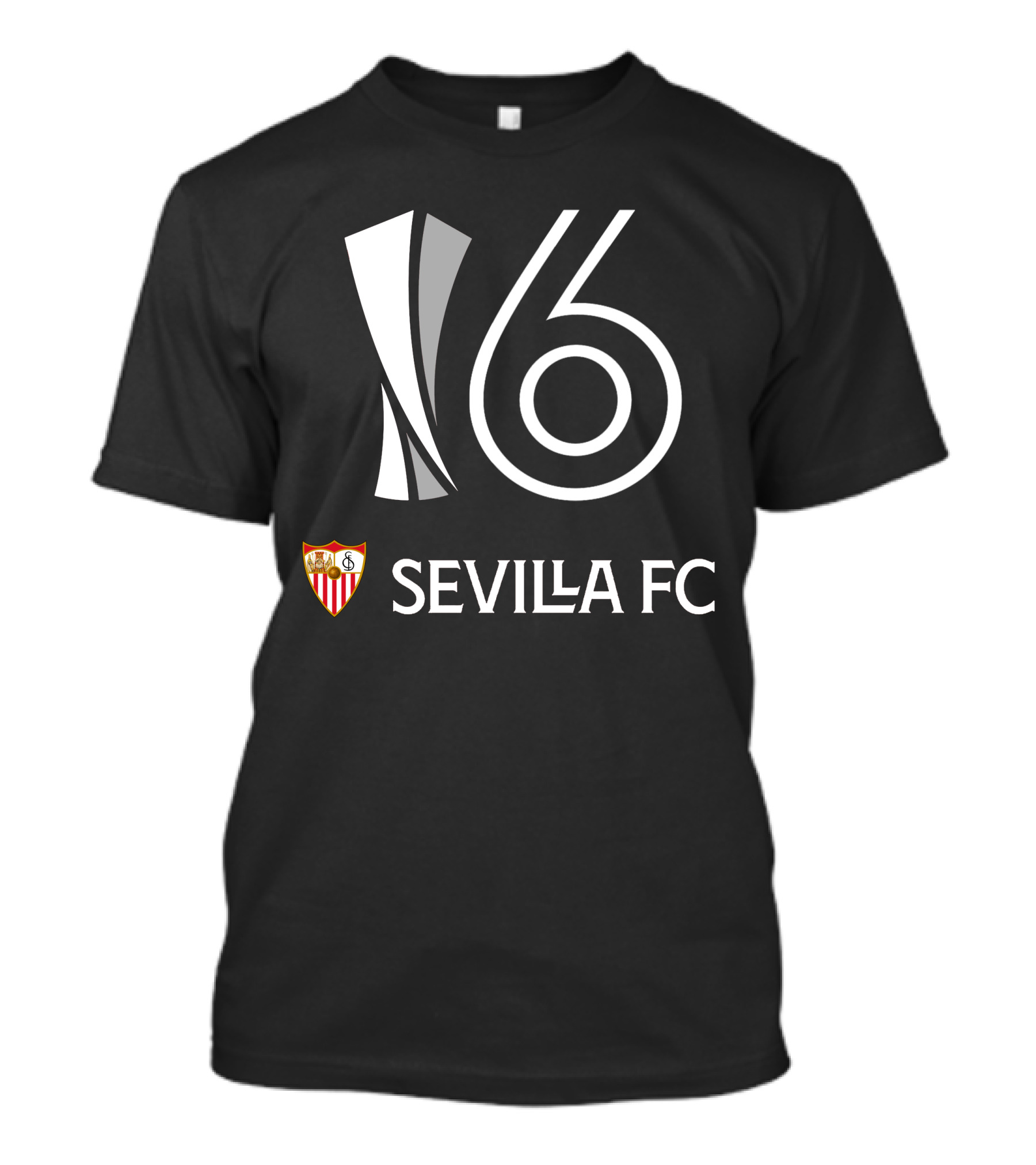 6 Europa League Titles Sevilla FC 16 T-Shirt