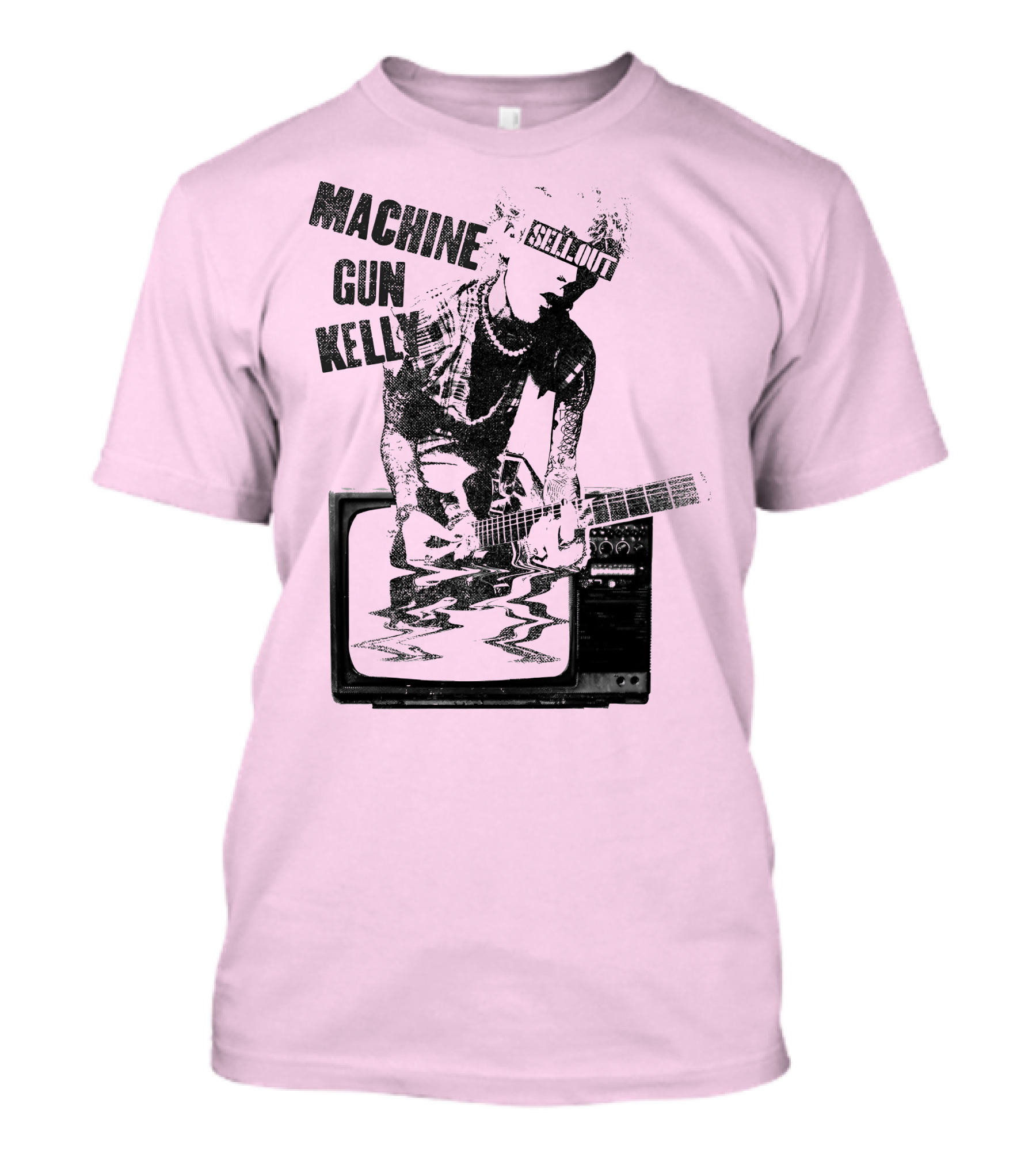 Machine Gun Kelly Sellout TV Guitar T-Shirt