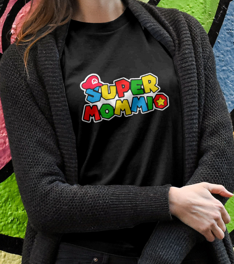 SUPER MOMMIO Mario-Inspired T-Shirt