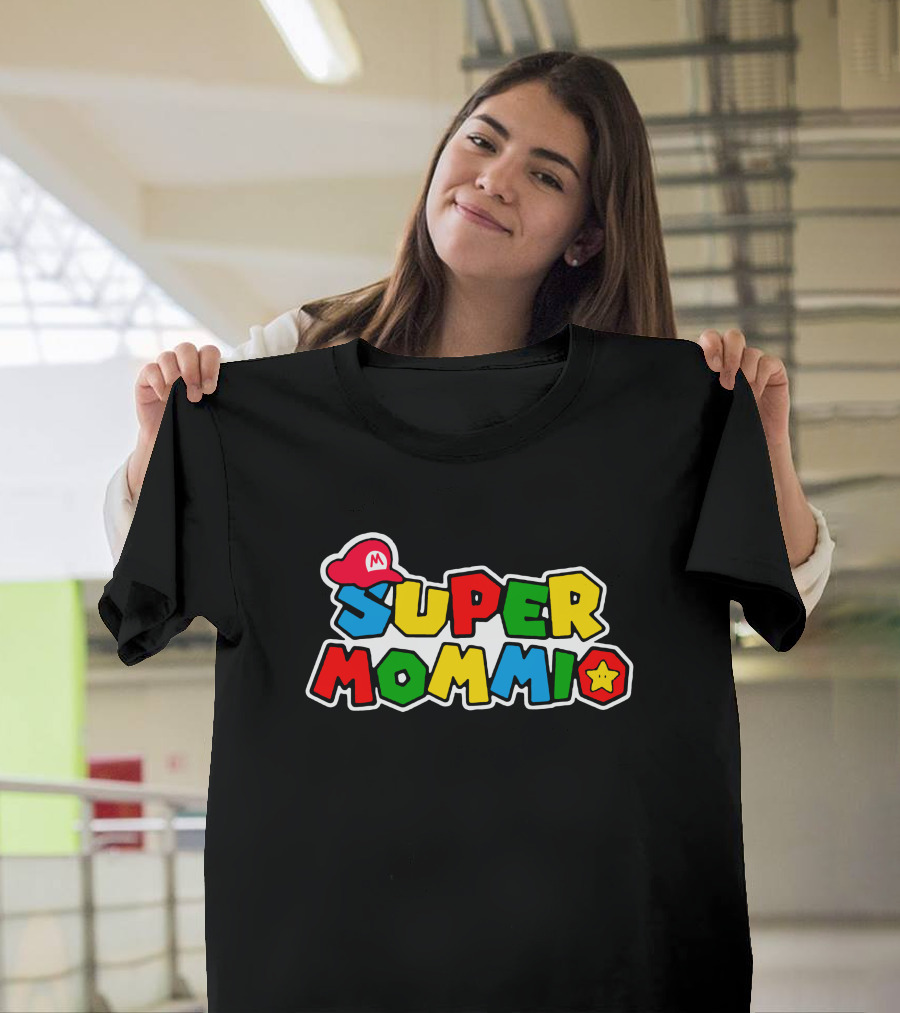 SUPER MOMMIO Mario-Inspired T-Shirt