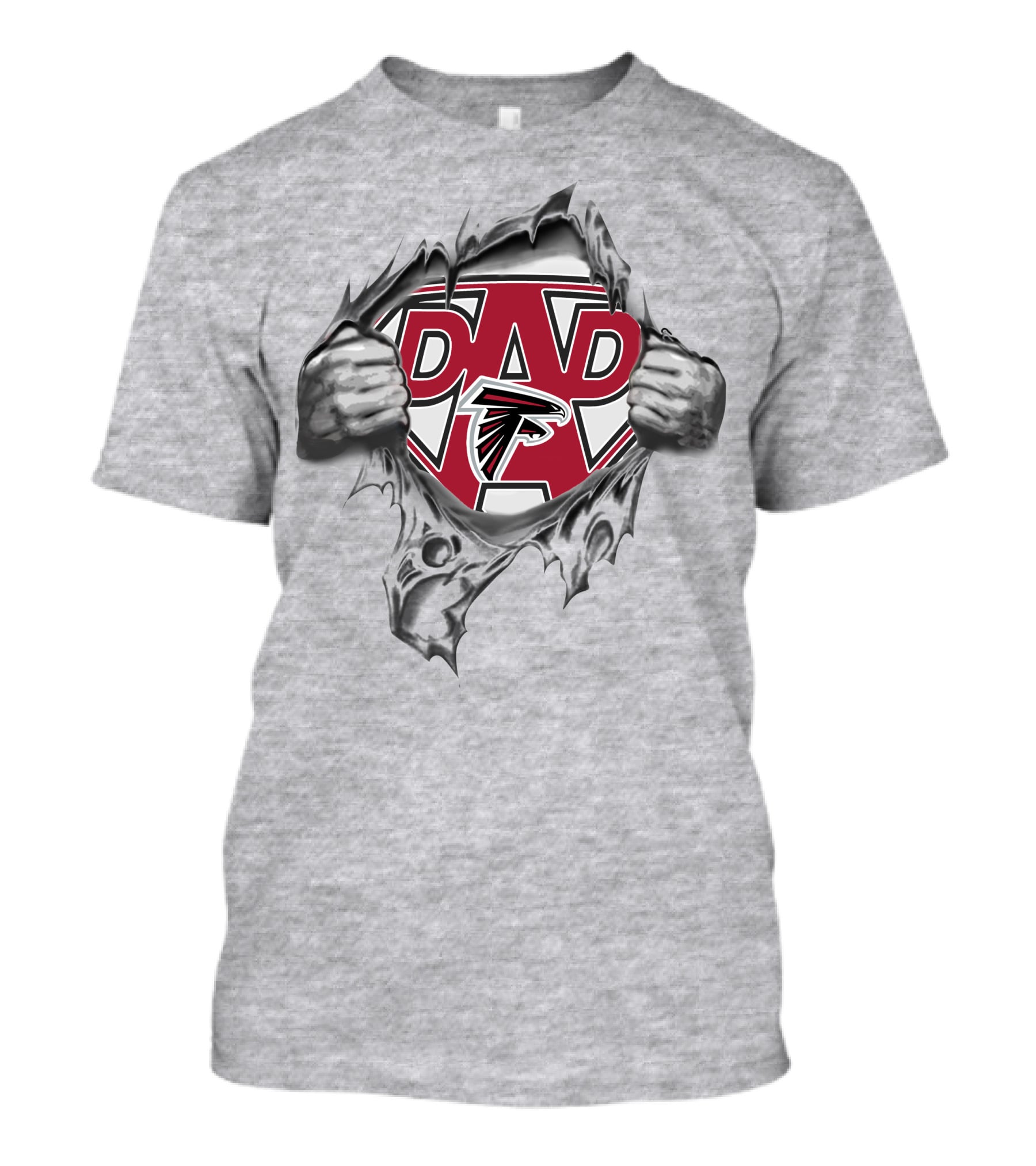 Super Dad Atlanta Falcons Fan T-Shirt