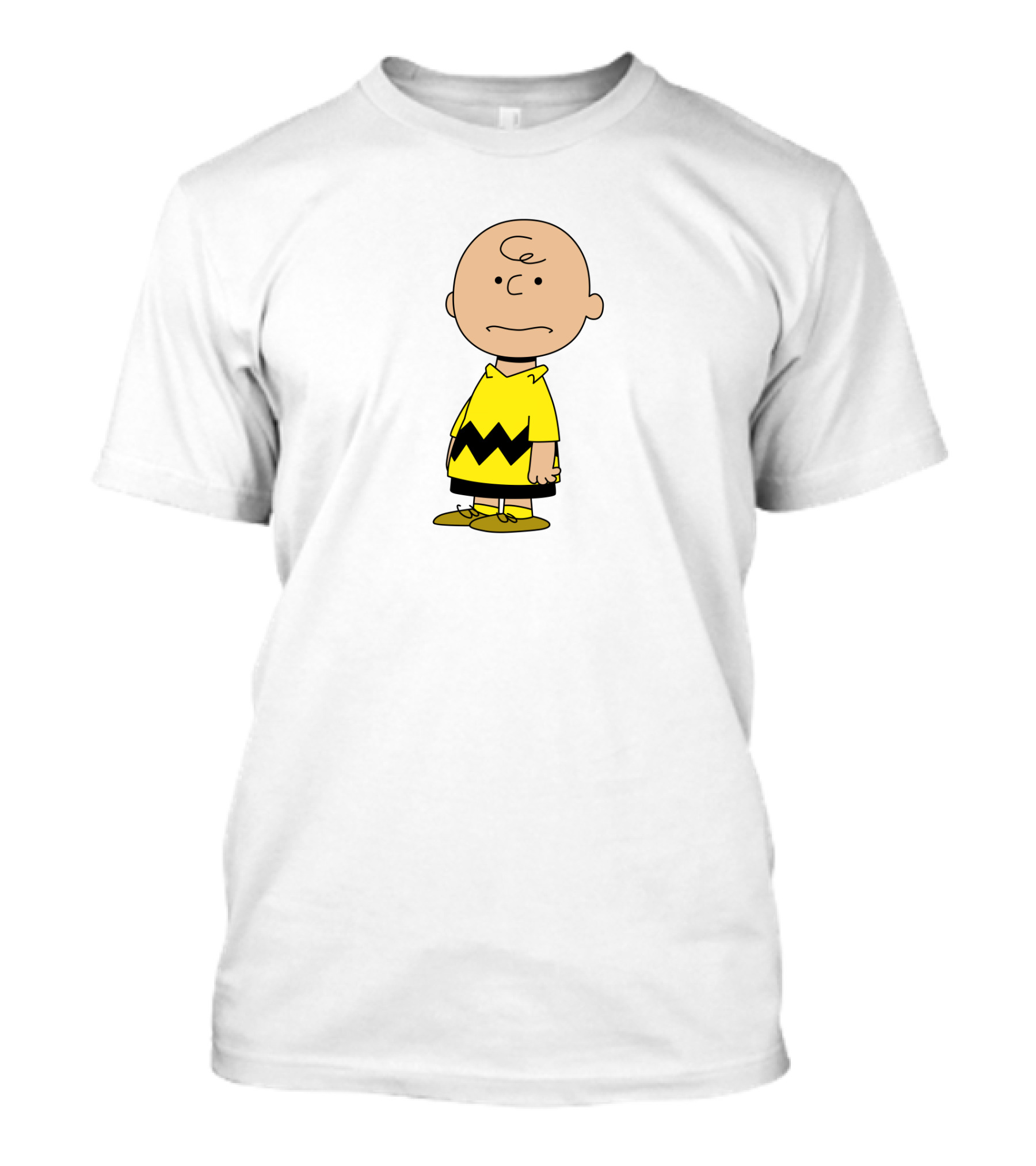 Charlie Brown Peanuts Yellow Zigzag Shirt Character Classic T-Shirt
