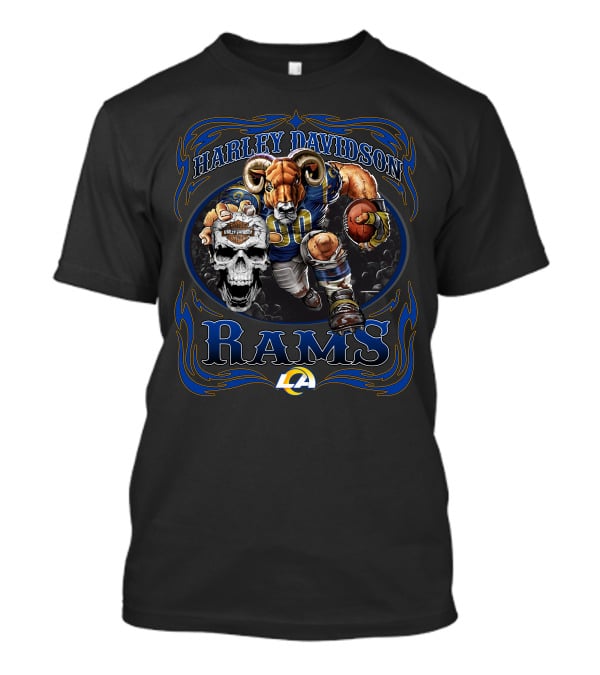 Harley Davidson Los Angeles Rams T-Shirt