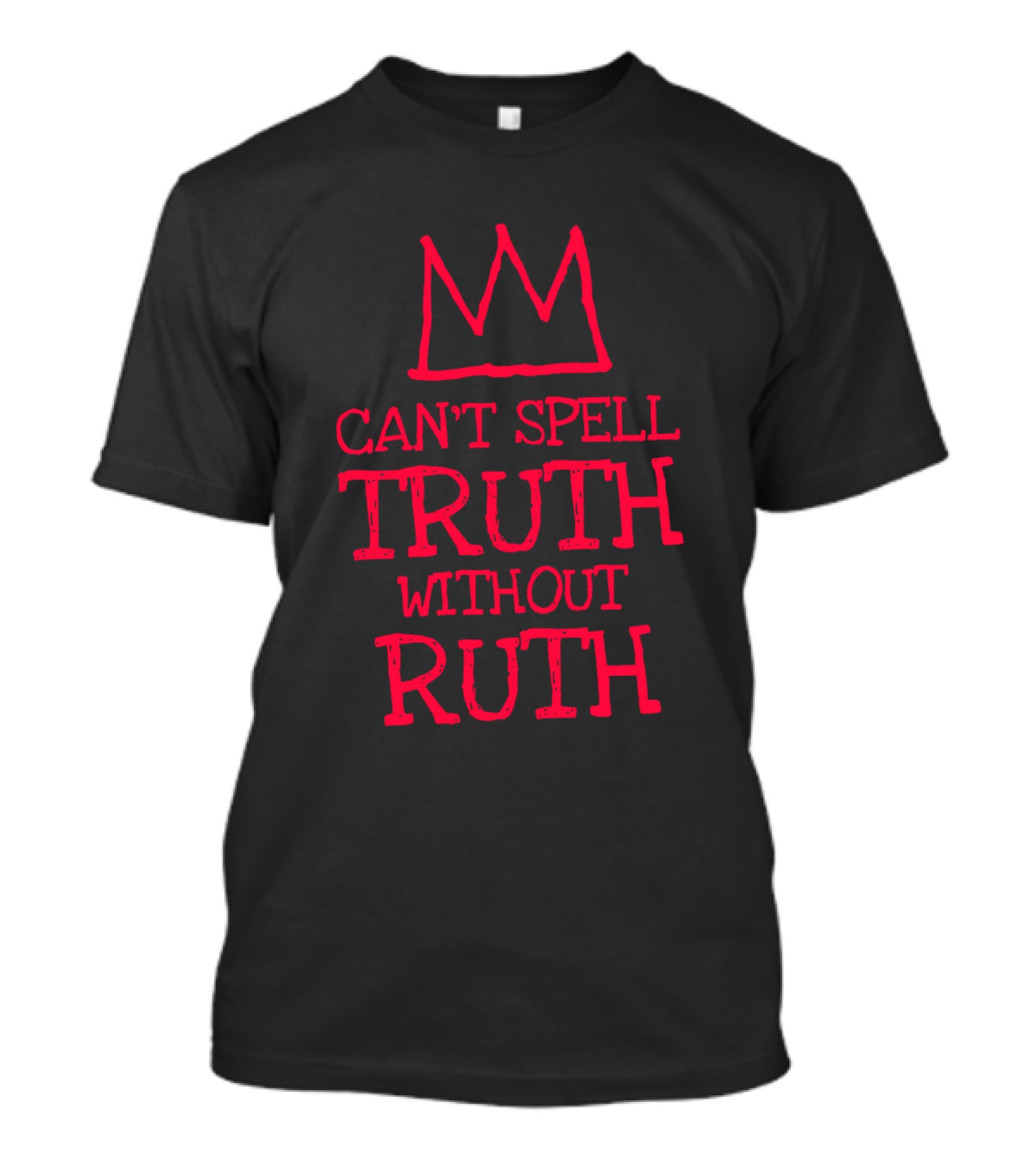 Can't Spell Truth Without Ruth Rbg Red Crown T-Shirt