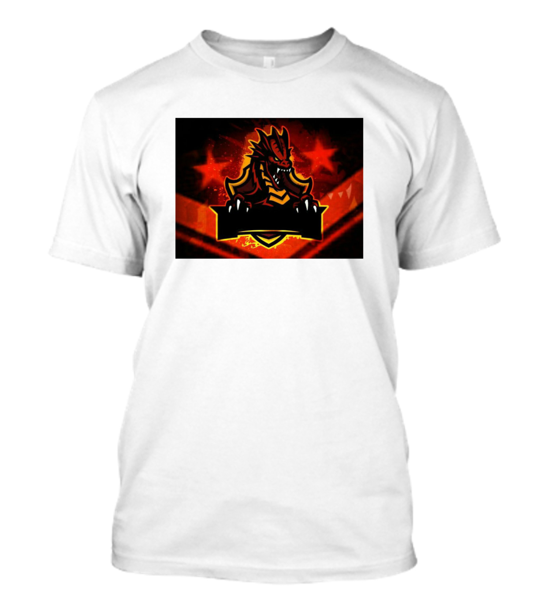 Draco6kin1 Fiery Dragon Emblem T-Shirt