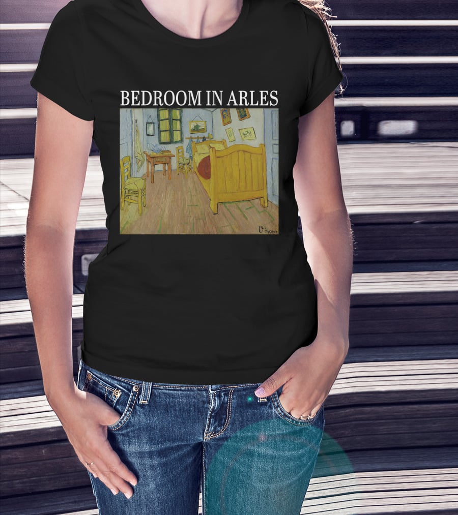 Bedroom In Arles Vincent Van Gogh Painting Recreation T-Shirt