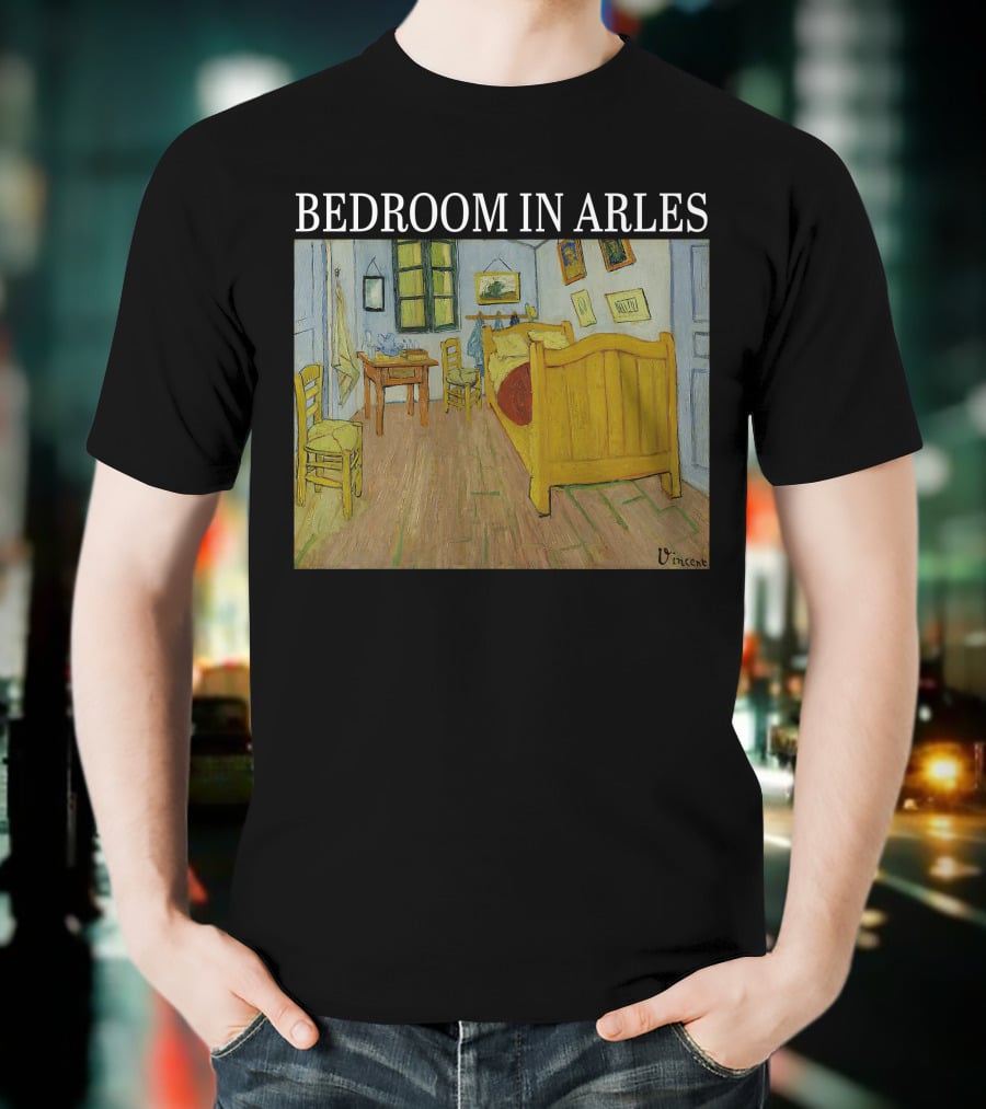 Bedroom In Arles Vincent Van Gogh Painting Recreation T-Shirt