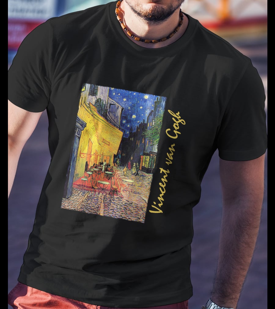 Vincent Van Gogh Café Terrace At Night T-Shirt