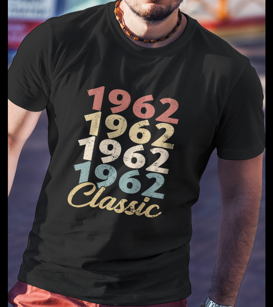 1962 Classic Vintage Numbers T-Shirt
