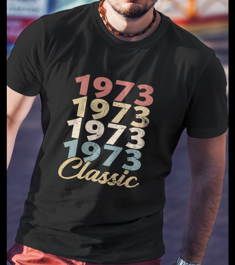 1973 Classic Retro Vintage Year T-Shirt