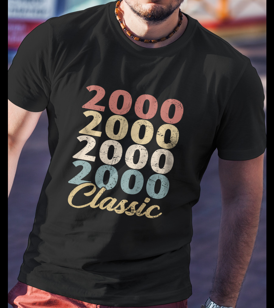 2000 Classic Retro Vintage Year T-Shirt