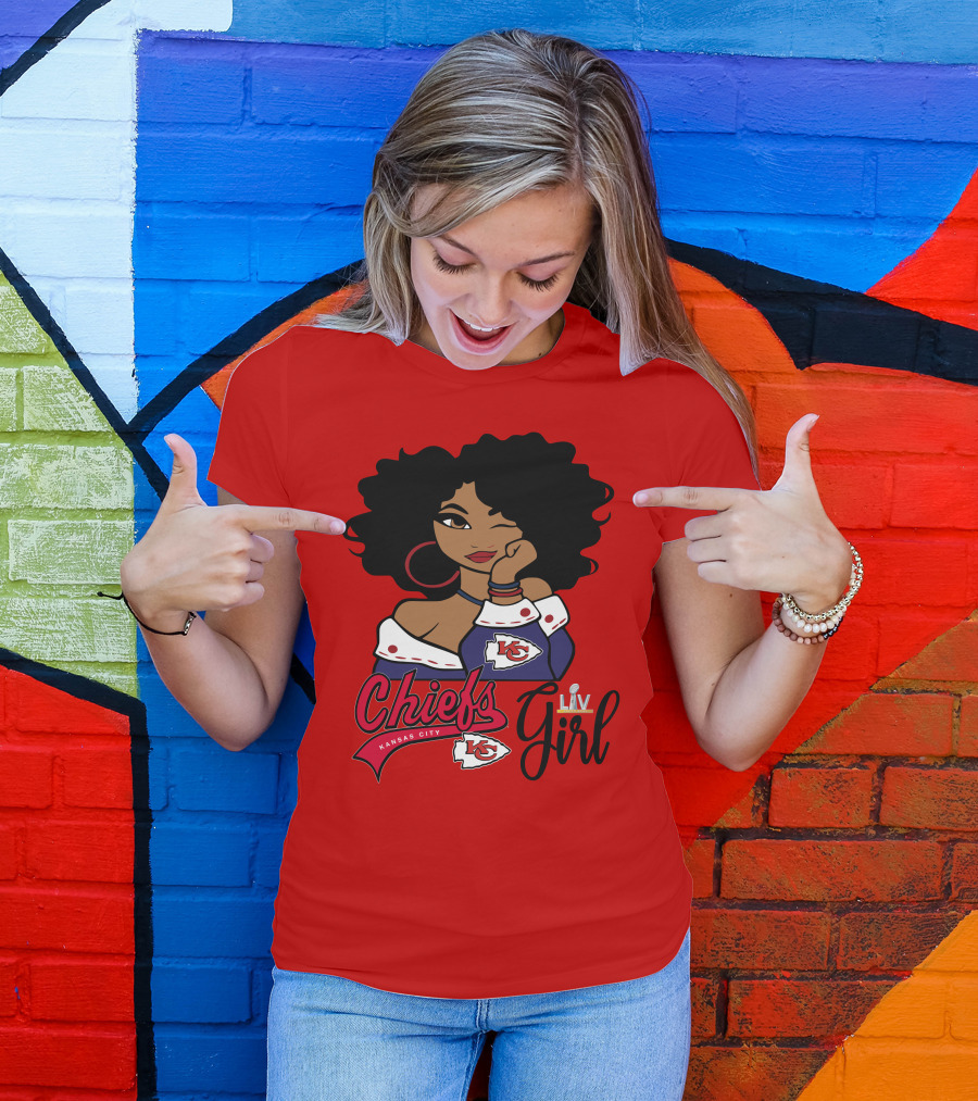 Kansas City Chiefs Girl Chiefs Kansas City Liv Girl T-Shirt