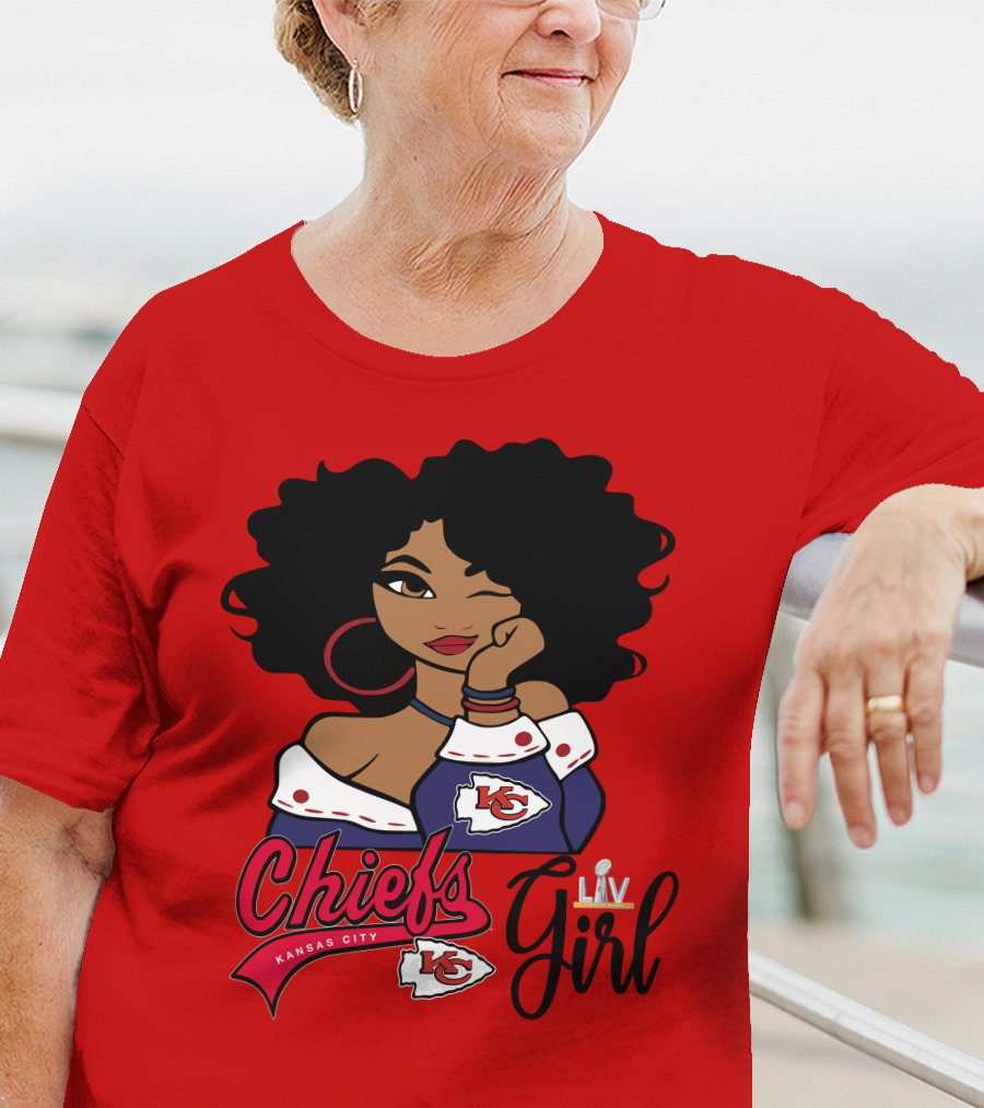 Kansas City Chiefs Girl Chiefs Kansas City Liv Girl T-Shirt