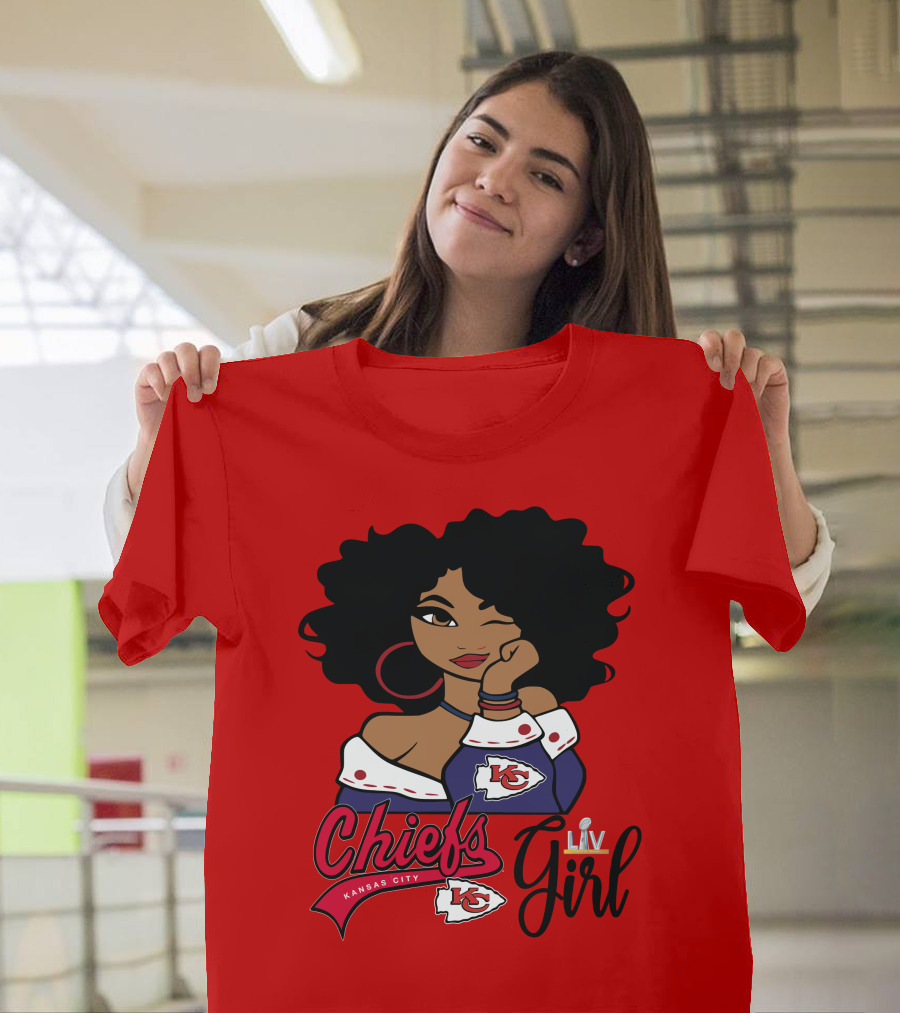 Kansas City Chiefs Girl Chiefs Kansas City Liv Girl T-Shirt