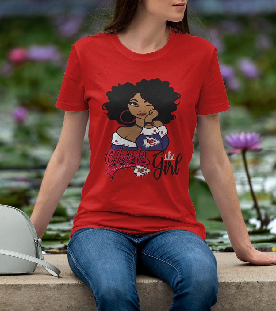 Kansas City Chiefs Girl Chiefs Kansas City Liv Girl T-Shirt
