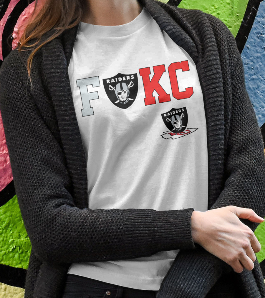 F Raiders KC Chiefs T-Shirt