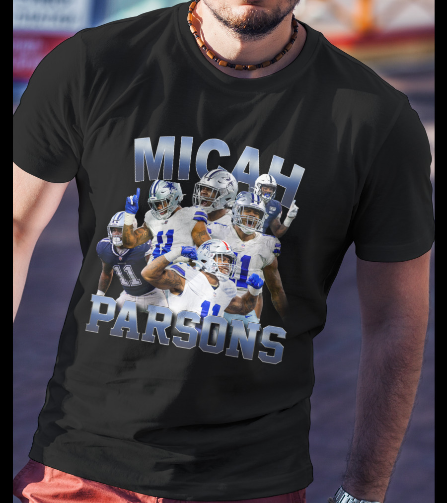 Micah Parsons Dallas Cowboys NFL Football Team Player T-Shirt