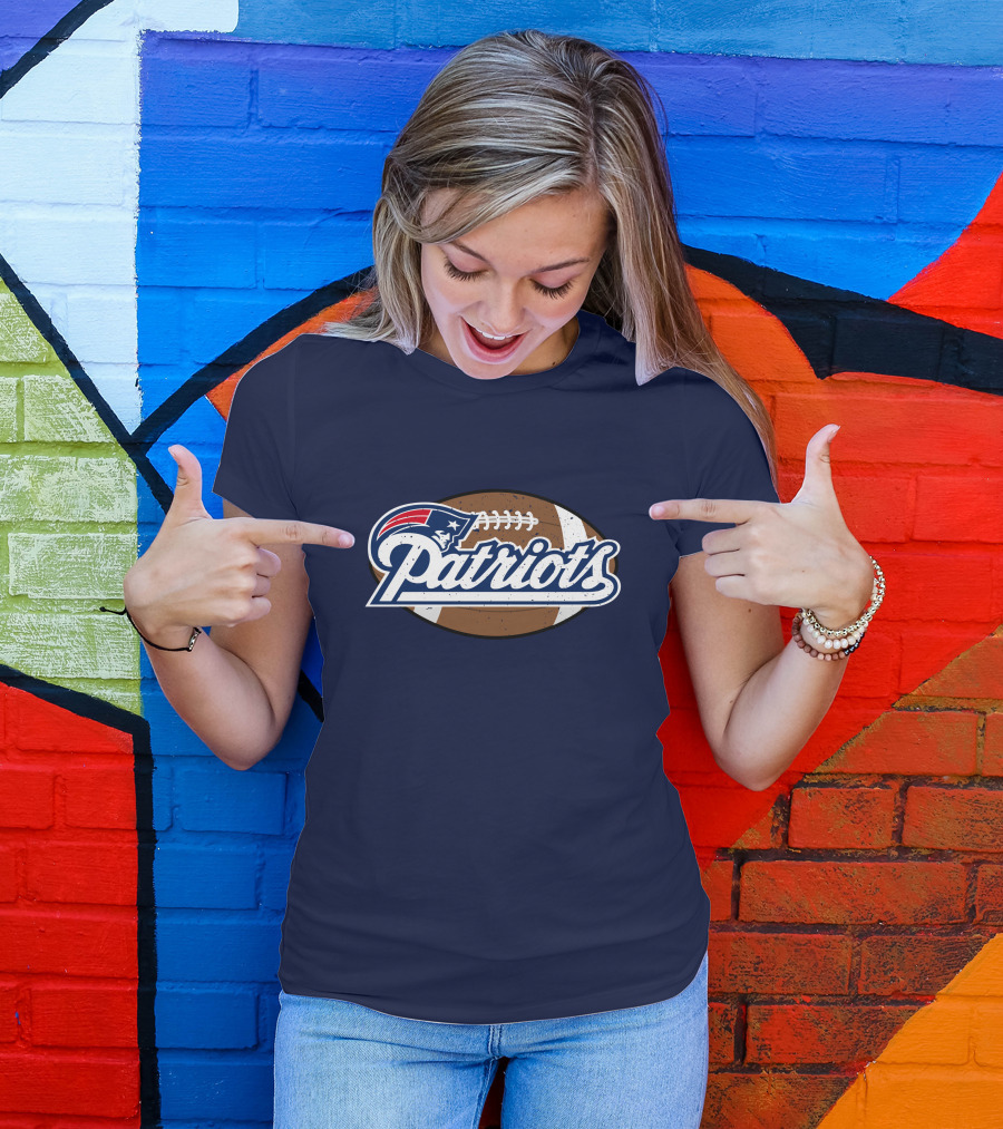 New England Patriots Football T-Shirt