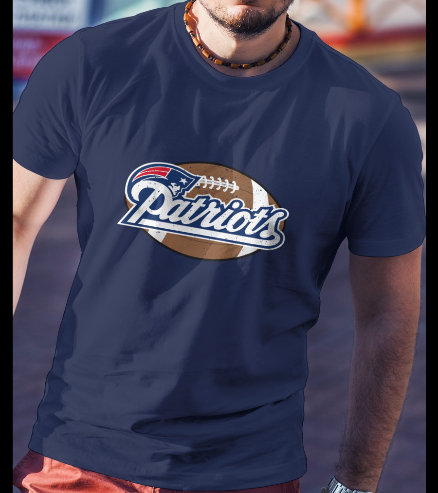 New England Patriots Football T-Shirt