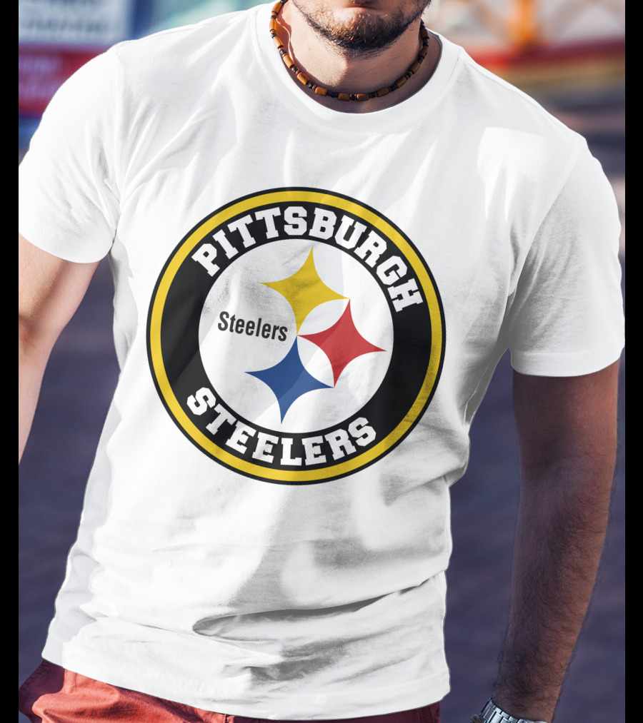 Pittsburgh Steelers Logo Circle Steelers T-Shirt