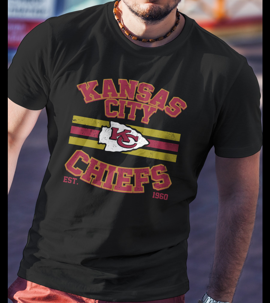 Kansas City Chiefs Est. 1960 KC Arrowhead T-Shirt