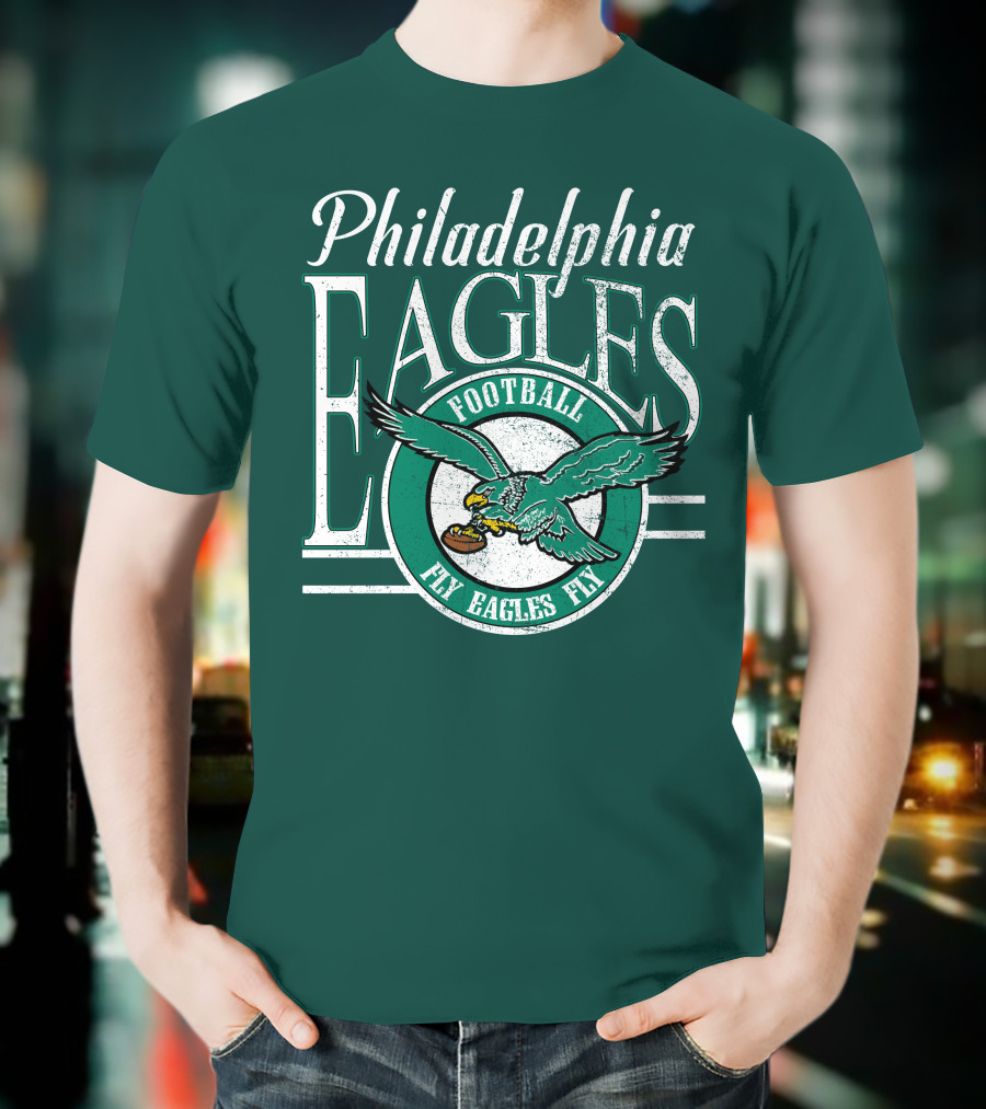 Philadelphia Eagles Football Fly Eagles Fly T-Shirt
