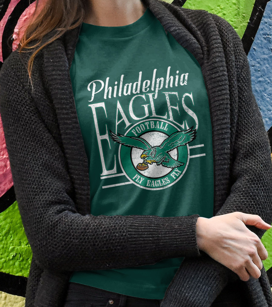 Philadelphia Eagles Football Fly Eagles Fly T-Shirt
