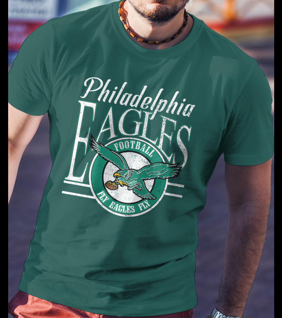Philadelphia Eagles Football Fly Eagles Fly T-Shirt