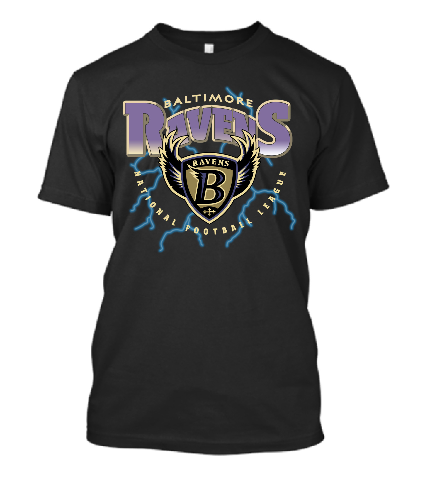 Baltimore Ravens National Football League Logo T-Shirt