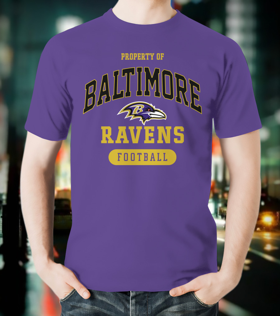 PROPERTY OF BALTIMORE RAVENS FOOTBALL T-Shirt