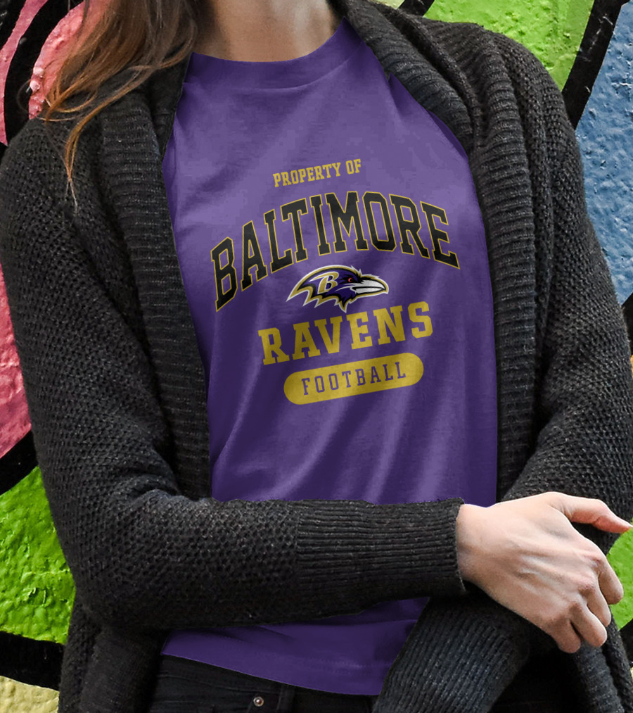 PROPERTY OF BALTIMORE RAVENS FOOTBALL T-Shirt