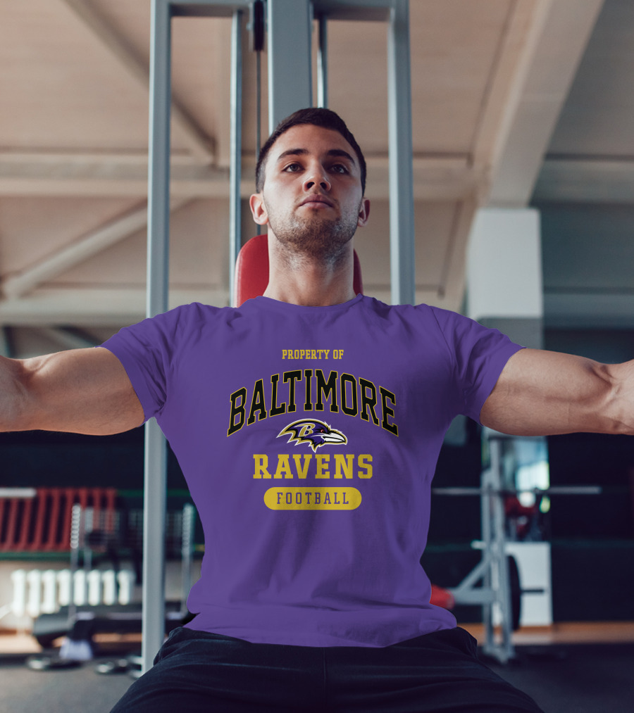 PROPERTY OF BALTIMORE RAVENS FOOTBALL T-Shirt