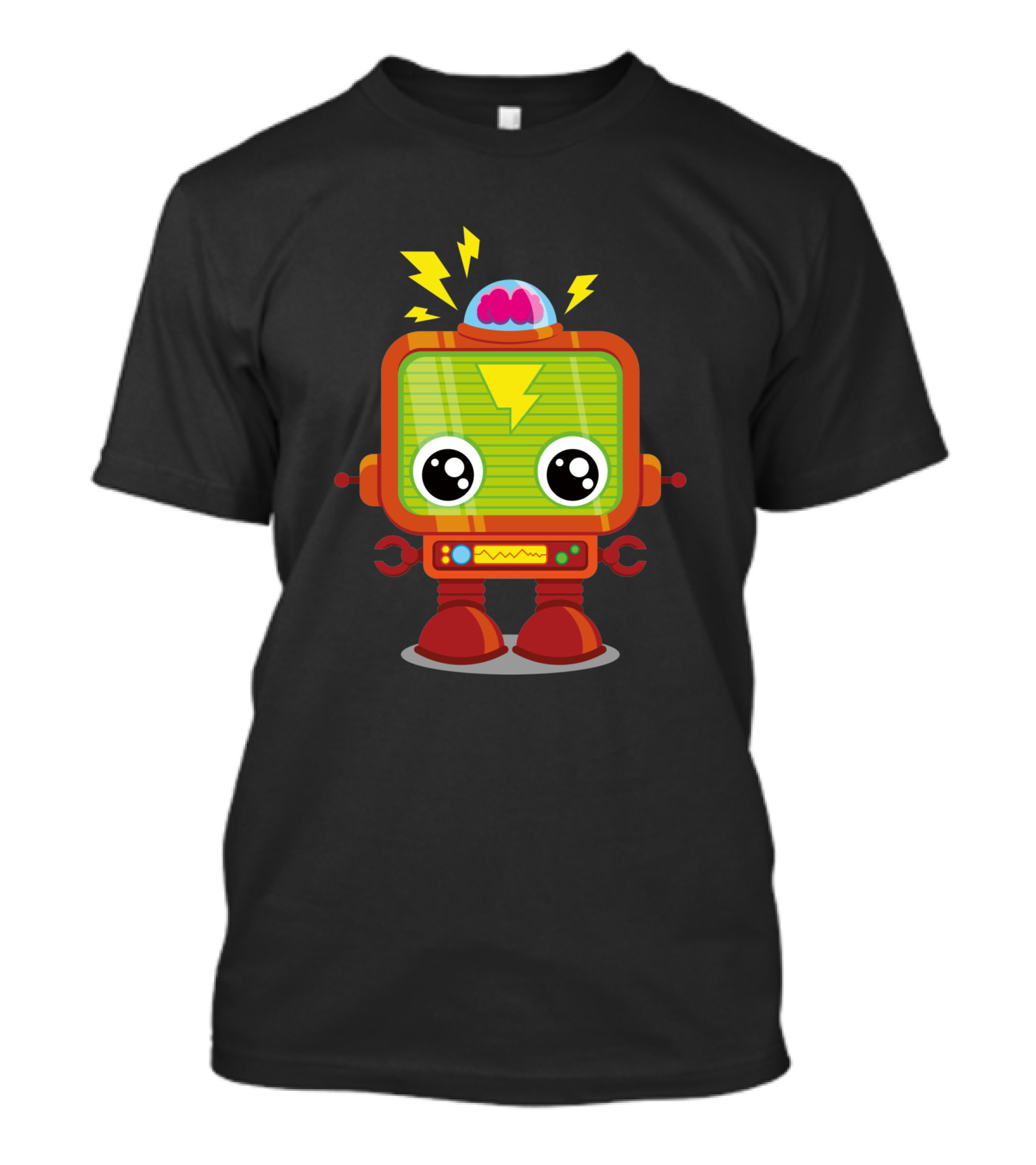Baby Robot 29128 Lightning Brain Power T-Shirt